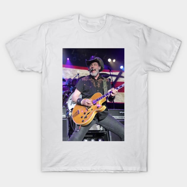 Ted Nugent Photograph T-Shirt by Concert Photos